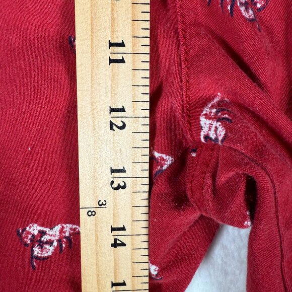 Plugg Flex Shorts Size 36 In Red With Kangaroo All over Print Chino - Picture 7 of 8